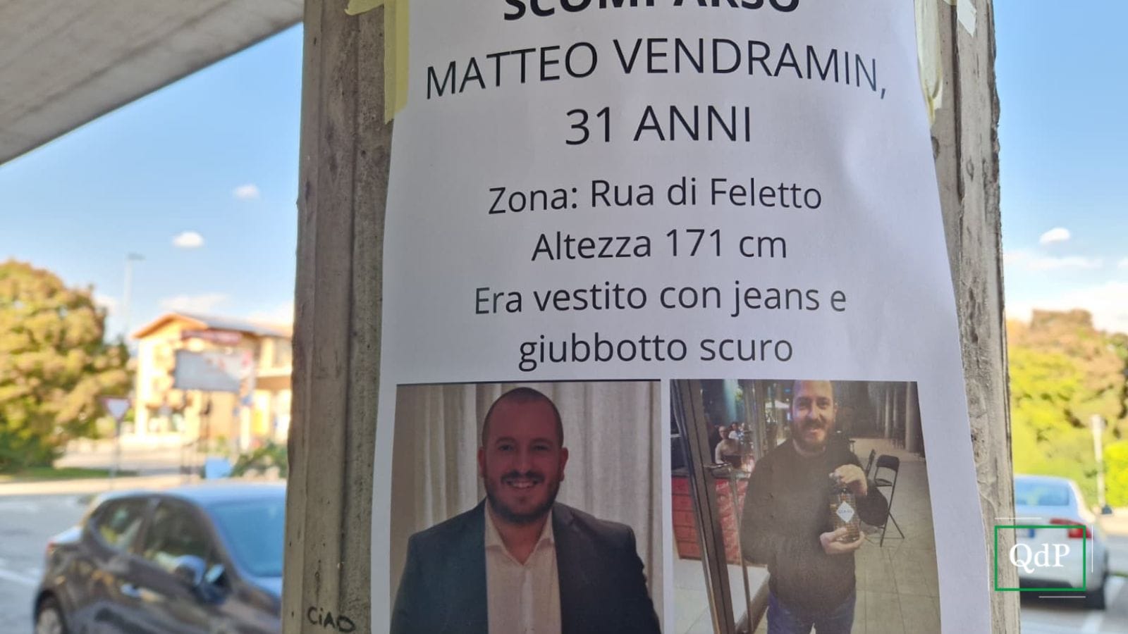 Tre mesi senza Matteo Vendramin