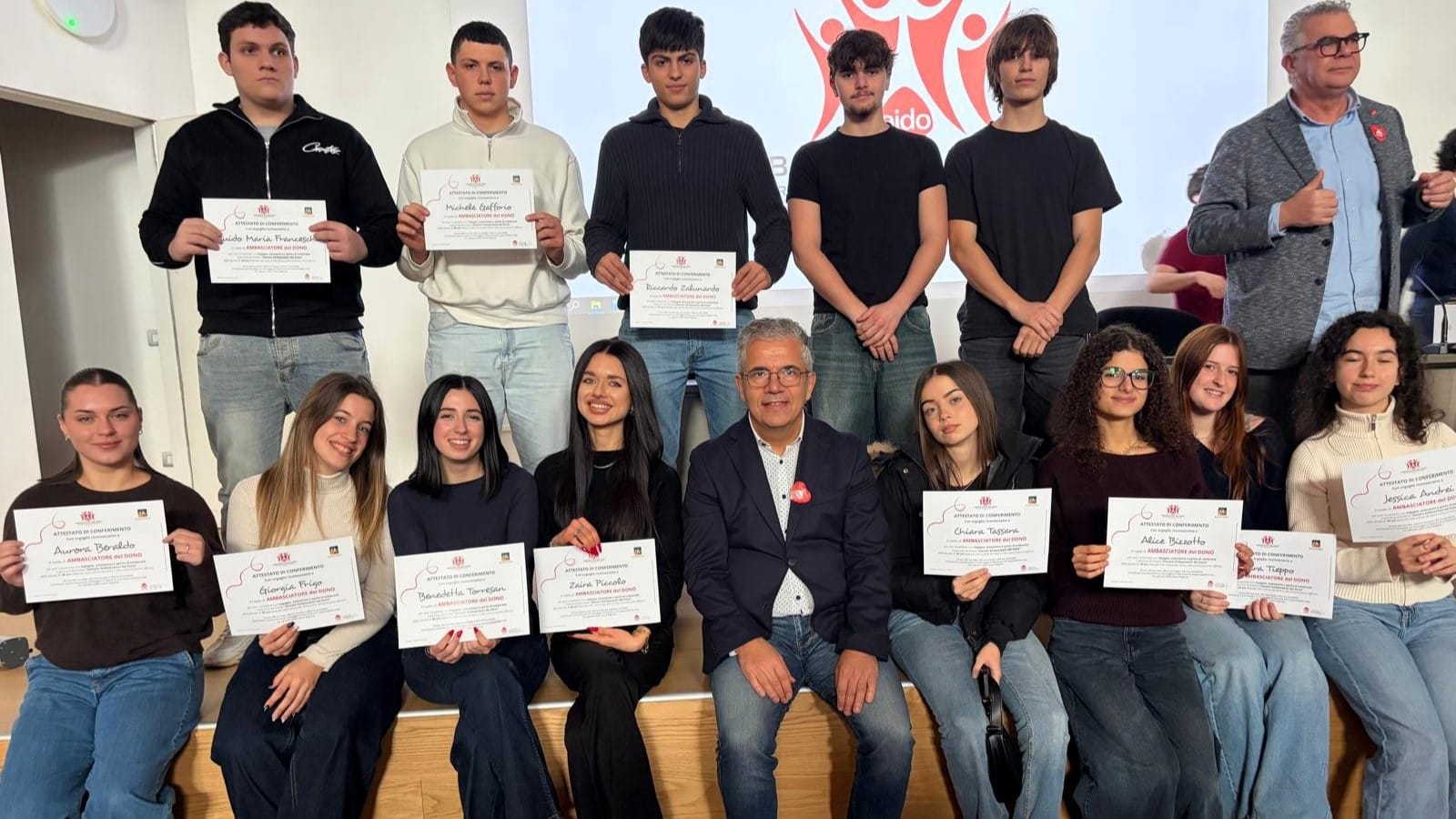 “Giovani Ambasciatori del Dono”: Aido protagonista con gli studenti del Giorgione