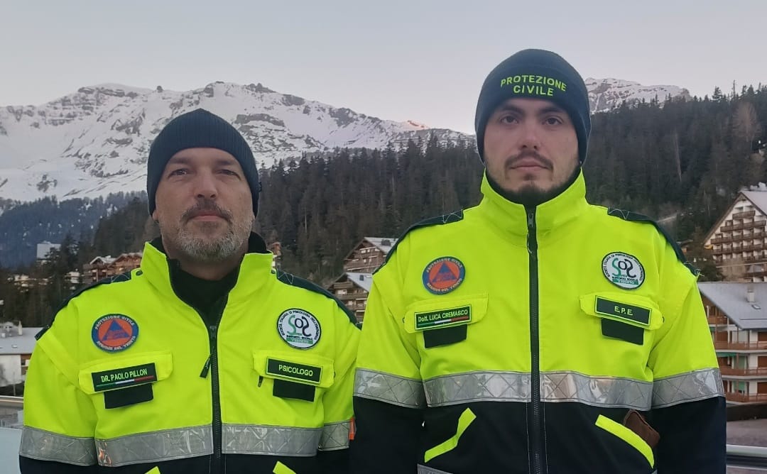 Volontari e psicologi dell’Alta Marca a Crans Montana per aiutare i familiari delle vittime