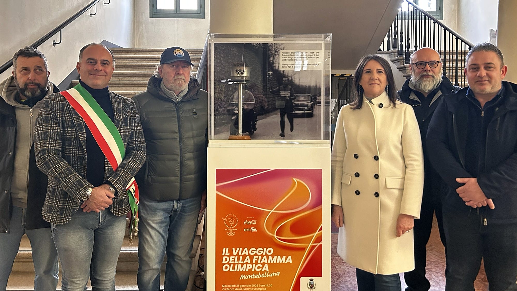 La Fiamma olimpica “torna” nel Montebellunese dopo 70 anni. Nel capoluogo della Marca anche il braciere