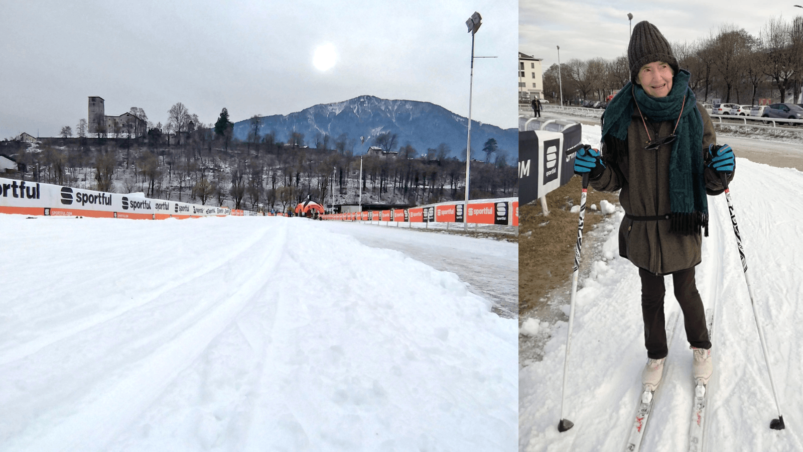 Passione senza età, una 90enne “battezza” la pista di fondo in Pra’ del Moro