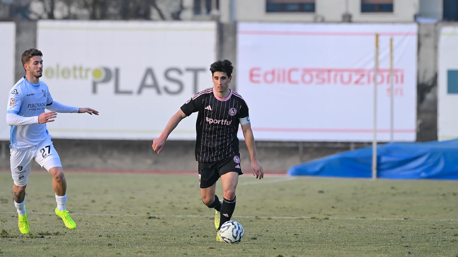 Capitan Cossalter: il bimbo raccattapalle al primo gol dal professionista
