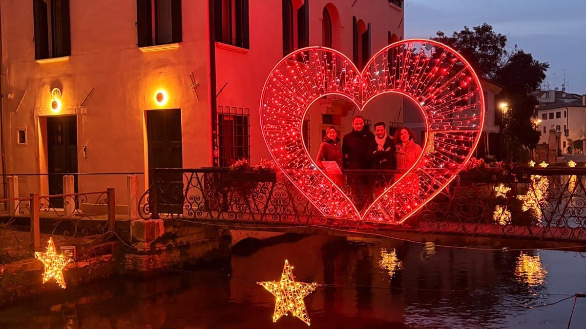 “Treviso Ama”, torna l’iniziativa dei cuori luminosi per San Valentino
