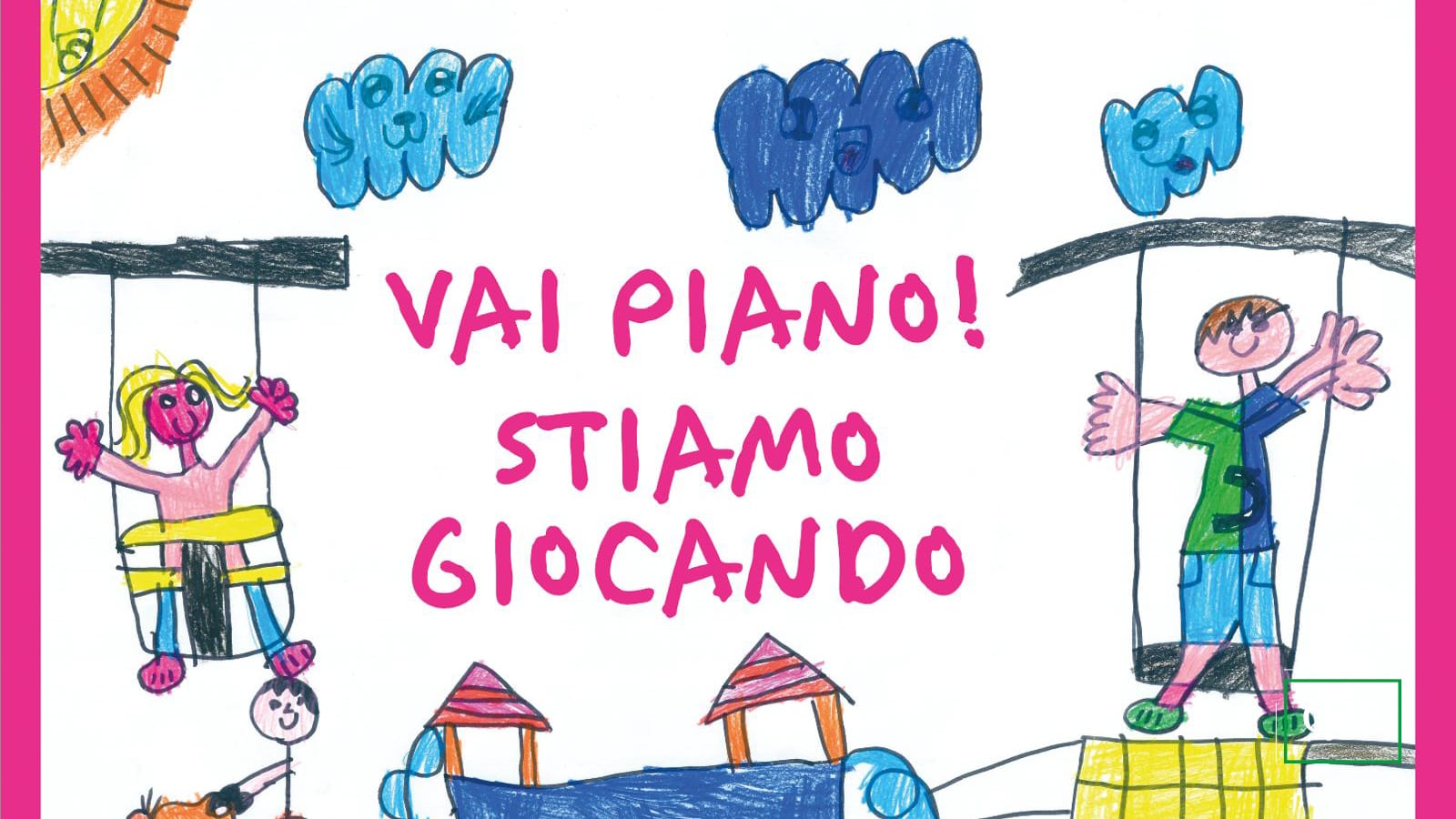 I bambini realizzano i cartelli stradali: collaborazione tra comune e scuola dell’infanzia