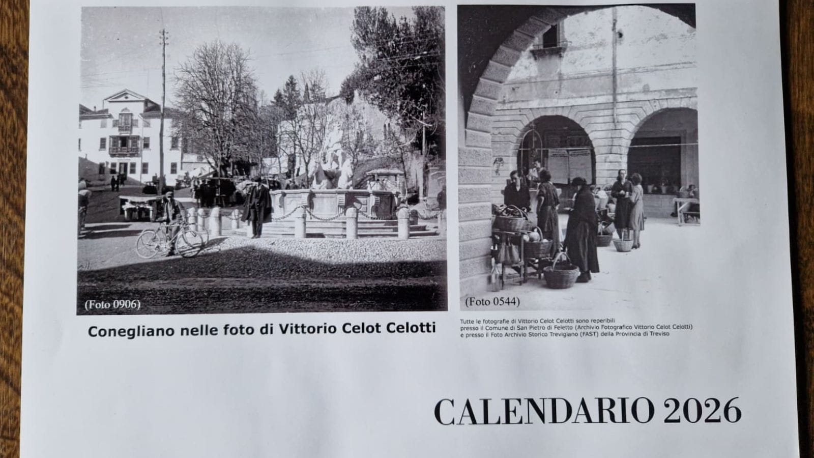 Anno nuovo, calendario nuovo: tornano gli scatti d’epoca di Vittorio Celot Celotti